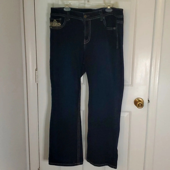Lane Bryant Womens Jeans with Sequin Back & Front Pockets - Picture 1 of 10